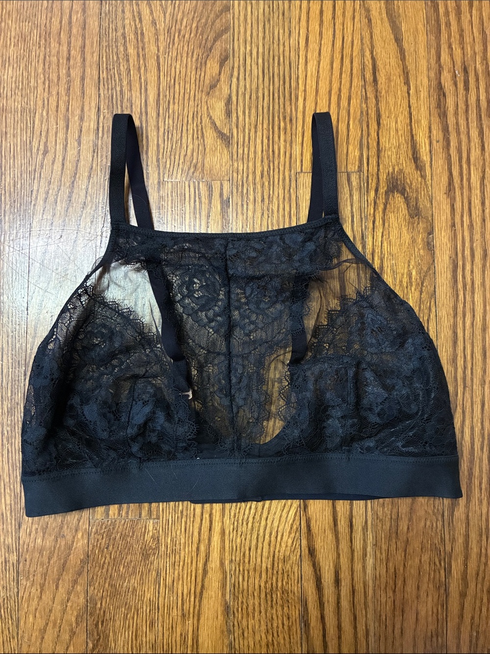 Soma breathtaking High-Neck Bralette Black lace size L